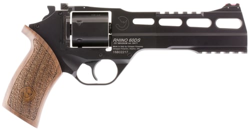 Chiappa Rhino 60DS Revolver  <br>  .357 Mag 6 in. Black 6 Shot