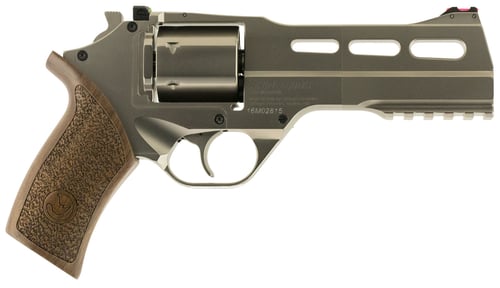 Chiappa Rhino 50DS Revolver  <br>  .357 Mag 5 in. Nickel 6 Shot