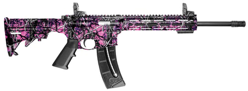 SW M&P15-22 SPORT 22LR 16.5 MUDDY GIRL 25RD