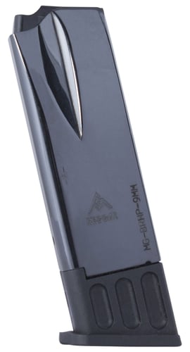thumbnail image 2 of Mec-Gar 8-Round Magazine For Luger P.08 9mm – Blued Steel, MGLUGP08B 2 of 5