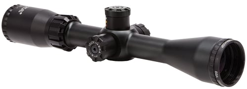 SWEET 22 3-9X40 DUPLEX MG TURRET MATSweet 22 SP Riflescope Black - 3-9x40 - 30/30 Duplex Reticle - The BSA Sweet .22SP Rifle Scope is specifically designed for the .22LR - This series features side parallax adjustment from 10 yds to infinity, fully multicoated lenses, 3? sunde parallax adjustment from 10 yds to infinity, fully multicoated lenses, 3? sunshade andshade and