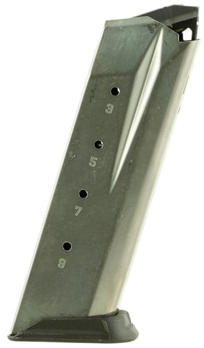 RUGER MAGAZINE AMERICAN PISTOL 9MM LUGER 10RD STAINLESS