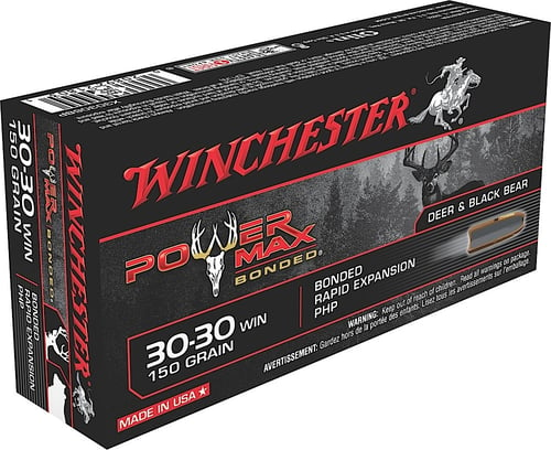Winchester X30306BP Super-X Rifle Ammo 30-30 WIN, Power Max Bonded
