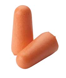 Champion Targets 40958 Foam Ear Plugs  Orange 6 Pair