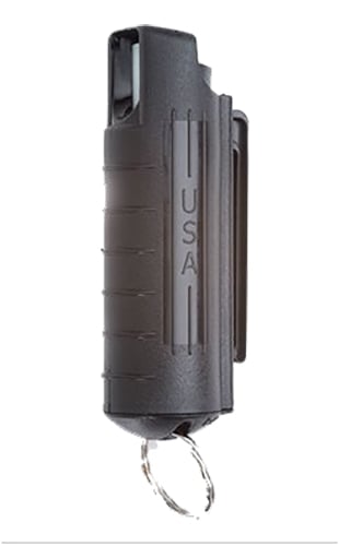 Mace 80391 Keycase Pepper Spray Contains 5, Short Blasts 11 gr Up to 10 Feet