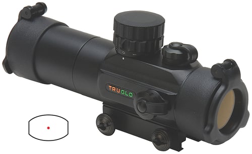 Truglo TG8030GB Gobble Stopper Dual Color 1x 30mm Obj 3 MOA Illuminated Red/Green Dot Black Matte CR2032 Lithium