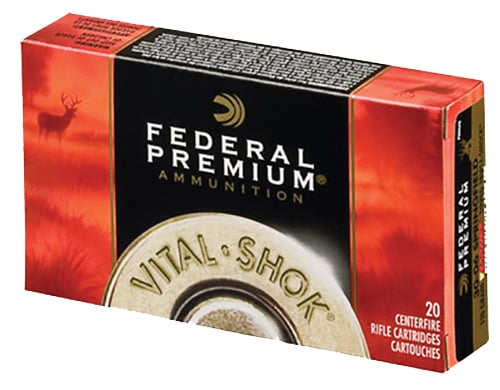 Federal 338FJ Power-Shok Rifle Ammo 338 FED, SP, 200 Grains, 2700 fps