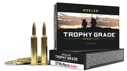 Nosler Trophy Grade Rifle Ammunition