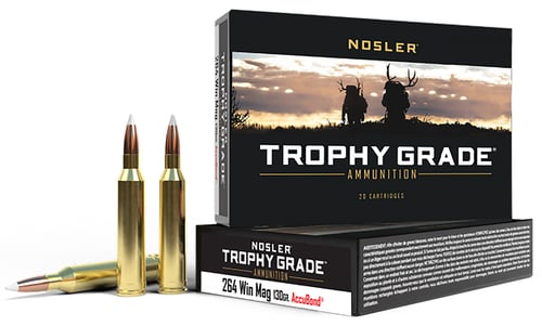 Nosler Trophy Grade Rifle Ammunition