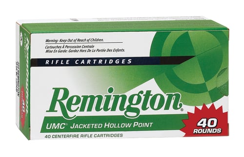 Remington Ammunition 23971 UMC Value Pack 308 Win 150 gr Full Metal Jacket 40 Per Box/ 10 Cs