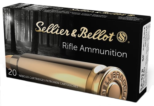 Sellier & Bellot SB5652RA Rifle  5.6mmx52R 70 gr Soft Point 20 Per Box/ 25 Case