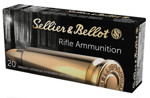 Sellier & Bellot SB76239B Rifle  7.62x39mm 124 gr Soft Point 20 Per Box/ 30 Case