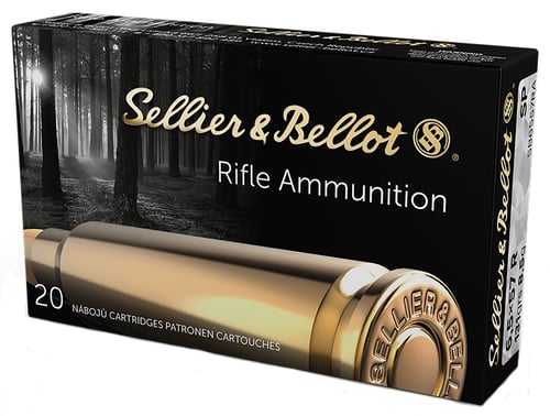 Sellier & Bellot SB6557RA Rifle  6.5x57mm 131 gr Soft Point 20 Per Box/ 20 Case