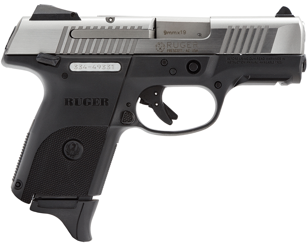 Ruger 3313 SR9C Compact Double 9mm Luger 3.4