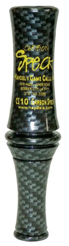 Haydels Game Calls CS10 Carbon Speck  Open Call Single Reed Specklebelly Sounds Attracts Geese Black Carbon