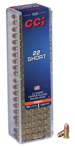 CCI 22 SHORT AMMO 100/5000