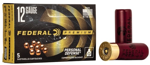 Federal PD13200 Premium Personal Defense Reduced Recoil 12 Gauge 2.75
