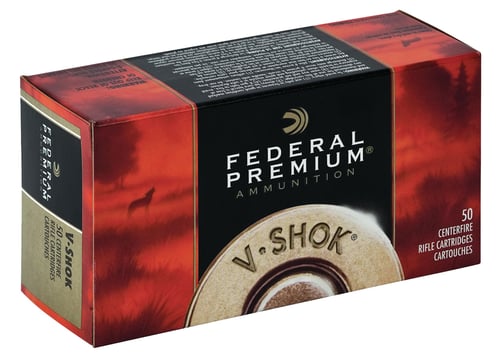 Federal P22D Premium Vital-Shok Rifle Ammo 22 Hornet, Speer TNT