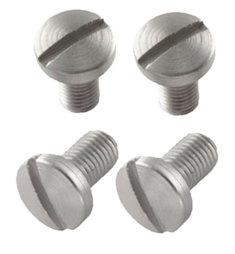 Hogue 45018 Slotted Grip Screws Colt Government 4 Slot Stainless Steel