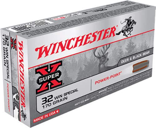 Winchester X32WS2 Super-X Rifle Ammo 32 , Power-Point, 170 Grains