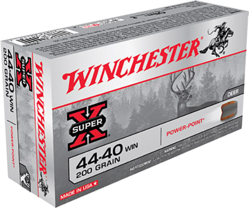 Winchester X4440 Super-X Rifle Ammo 44-40 , SP, 200 Grains, 1190 fps