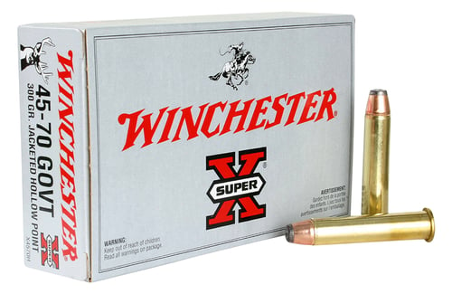 Winchester X4570H Super-X Rifle Ammo 45-70 GOVT, JHP, 300 Grains