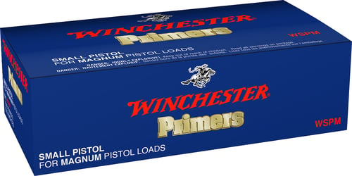 Winchester Ammo WSPM Centerfire #1-1/2M - 108 Small Magnum Pistol 1000 Per Box/ 5 Case