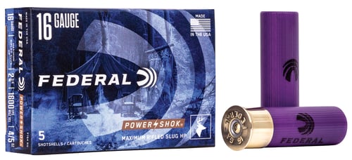Federal F164RS Power-Shok Shotshell 16 Gauge 2.75
