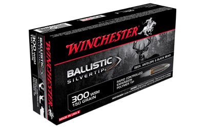 WINCHESTER SUPREME 300WSM 150G BALL SILVER TIP 20RD 10BX/CS<