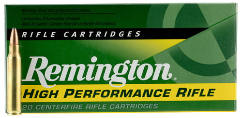 Remington Ammunition 28399 High Performance Rifle 223 Rem 55 gr Pointed Soft Point 20 Per Box/ 10 Case