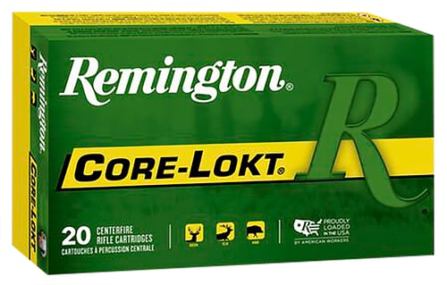 Remington R25062 Core-Lokt Rifle Ammo 25-06 REM, PSP, 100 Grains