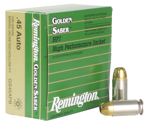 Remington Ammo GS45APB Premier 45 ACP Boat Tail Hollow Point 230 GR 25Box/20Case