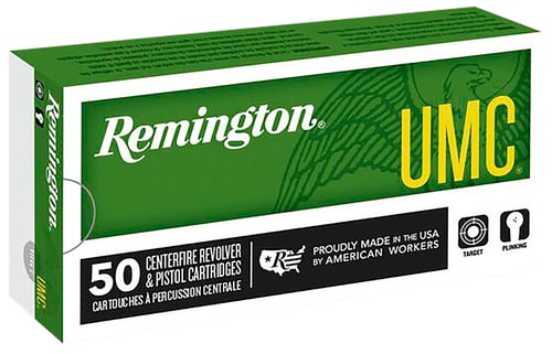 Remington Ammunition 23744 UMC  44 Rem Mag 180 gr Jacketed Soft Point 50 Per Box/ 10 Case