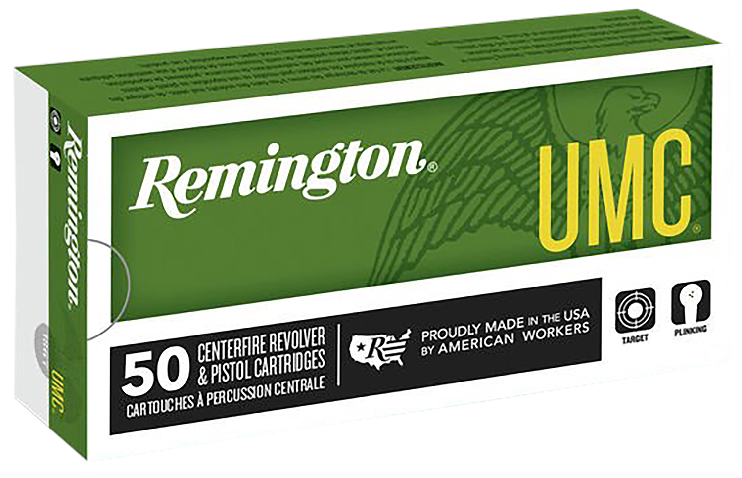 Remington UMC Handgun Ammunition .38 Spl 158 gr LRN  50/box