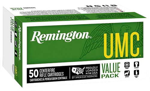 Remington Ammunition 23712 UMC Value Pack 30 Carbine 110 gr Full Metal Jacket 50 Per Box/ 10 Cs