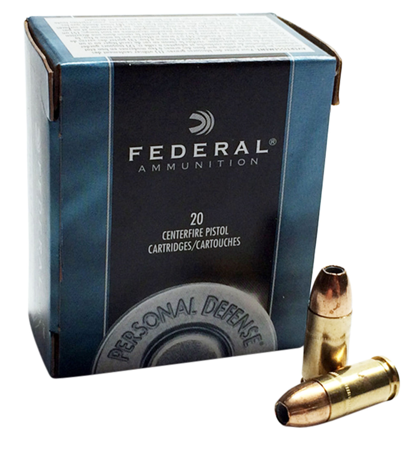 Federal C357E Standard 357 Rem Mag Jacketed Hollow Point 158 GR 20Box/25Case