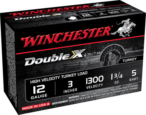 Winchester Ammo STH1235 Double X High Velocity Turkey 12 Gauge 3