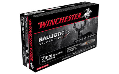 WINCHESTER SUPREME 7MM RM 150G BALL SILVER TIP 20RD 10BX/CS