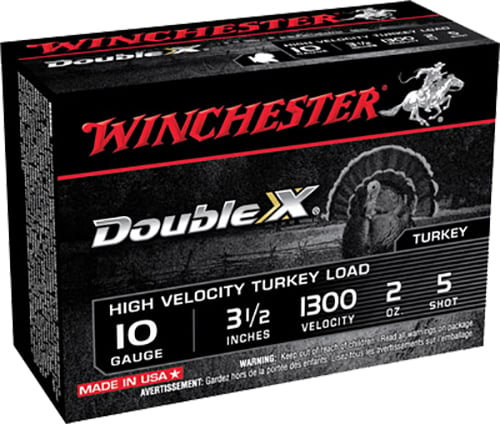 Winchester STH105 Double X Shotshell 10 GA, 3-1/2 in, No. 5