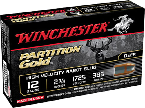Winchester Partition Gold High Velocity Sabot Slug