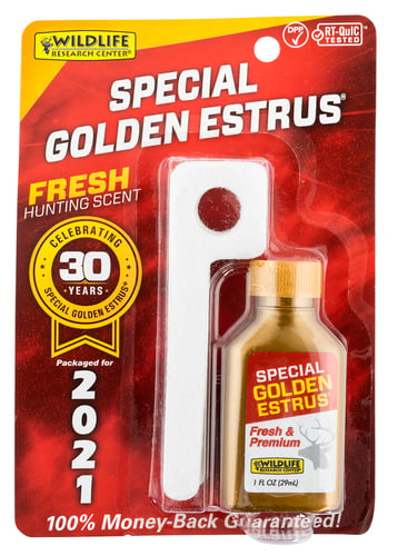 Wildlife Research 405 Special Golden Estrus  Deer Attractant Doe In Estrus Scent 1oz Bottle