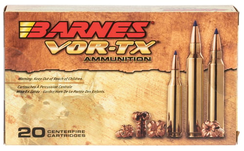 Barnes Bullets 21526 VOR-TX Rifle 7mm Rem Mag 140 gr Tipped TSX Boat Tail 20 Per Box/ 10 Case