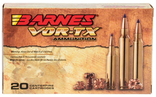 Barnes Bullets 21538 VOR-TX Rifle 300 Win Mag 180 gr Tipped TSX Boat Tail 20 Per Box/ 10 Case
