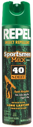 Repel Sportsman Max 40% Deet  <br>  6.5 oz