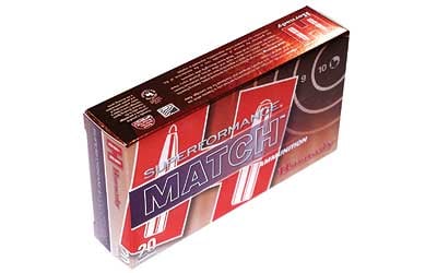 Hornady 81264 Superformance Match 5.56x45mm NATO 75 gr Boat Tail Hollow Point 20 Per Box/ 10 Case