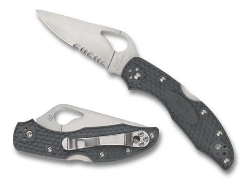 Spyderco BY04PSBK2 Byrd Meadowlark 2 Lightweight 2.87