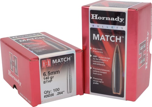 HRNDY MATCH 6.5MM .264 140GR 100CT