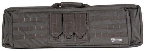 Drago Gear 12306BL XT Double Gun Case 600D Polyester Black 36.25