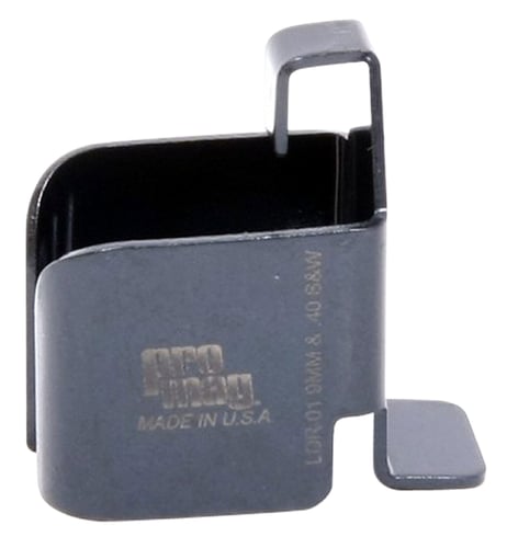 ProMag LDR01 Pistol Mag Loader Double Stack Style made of Steel with Black Finish for 9mm Luger, 40 S&W