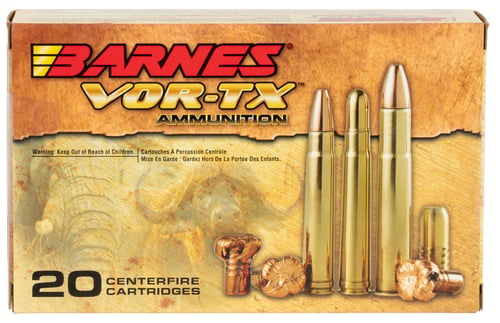 Barnes Bullets 22014 VOR-TX Safari 375 H&H Mag 300 gr Barnes TSX Flat Base 20 Per Box/ 10 Case